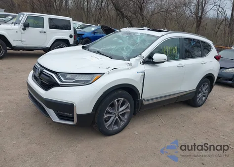 2020 Honda Cr-V Hybrid Touring from USA, damaged, VIN 7FART6H99LE026174